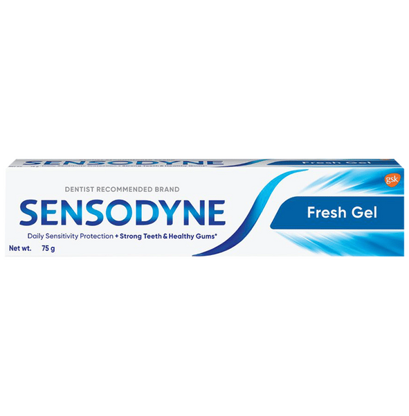 Sensodyne Fresh Gel Sensitive for Healthy Gums & Strong Teeth, Daily Protection Toothpaste