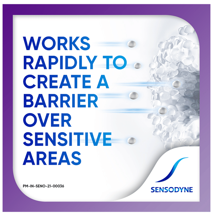 Sensodyne Rapid Relief Sensitive for Healthy Gums & Strong Teeth, Daily Protection Toothpaste