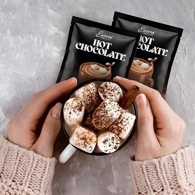 Image 5 of Evora Greens Hot Chocolate Premix 50g Pack of 3 | Rich Creamy Chocolate Drink Mix