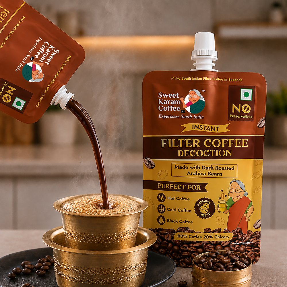 Image 2 of Sweet Karam Coffee Instant Filter Coffee Decoction