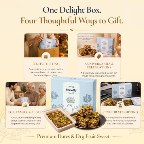 Image 5 of THELOFFY Dates Delight Premium Dates & Dry Fruit Sweet 200 GM