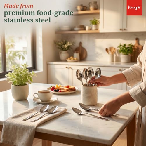 Image 7 of Parage 24 Pieces Stainless Steel Spoons Set