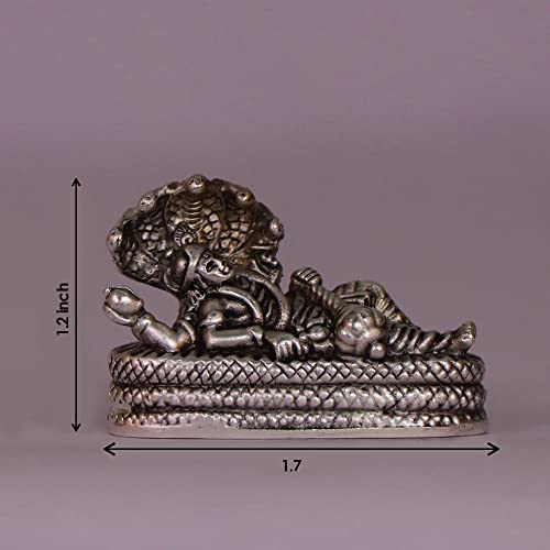 Image 5 of Dista Silvers Vishnu Swamy Antique Idol 48g