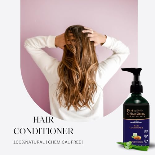 Image 6 of Naulakha Naturals Aloe Vera and Almond Hair Conditioner | Natural Ingredients | No Paraben & Sulphate |