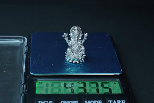 Image 6 of Dista Silvers Antique Lotus Ganesh 43.75g