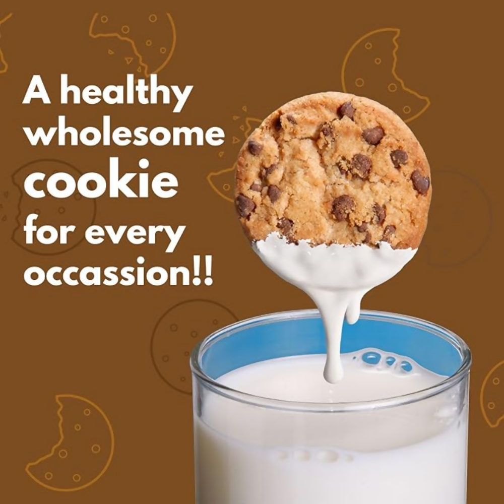 Image 4 of NIHKAN Chocochip Oats Jaggery Cookies