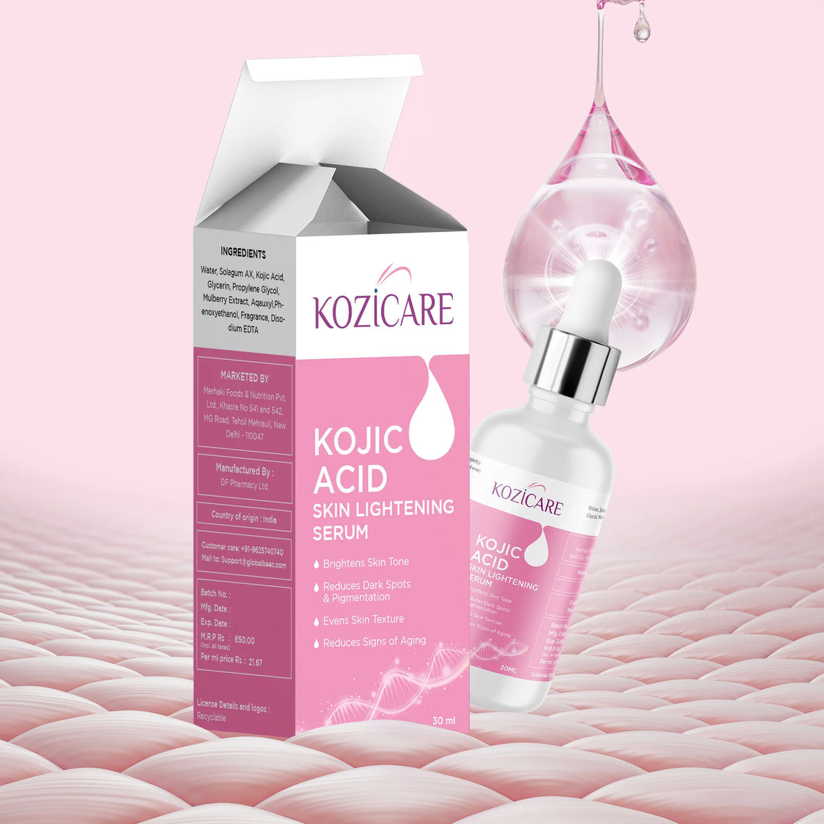 Image 7 of Healthvit Kozicare Skin Lightening Serum