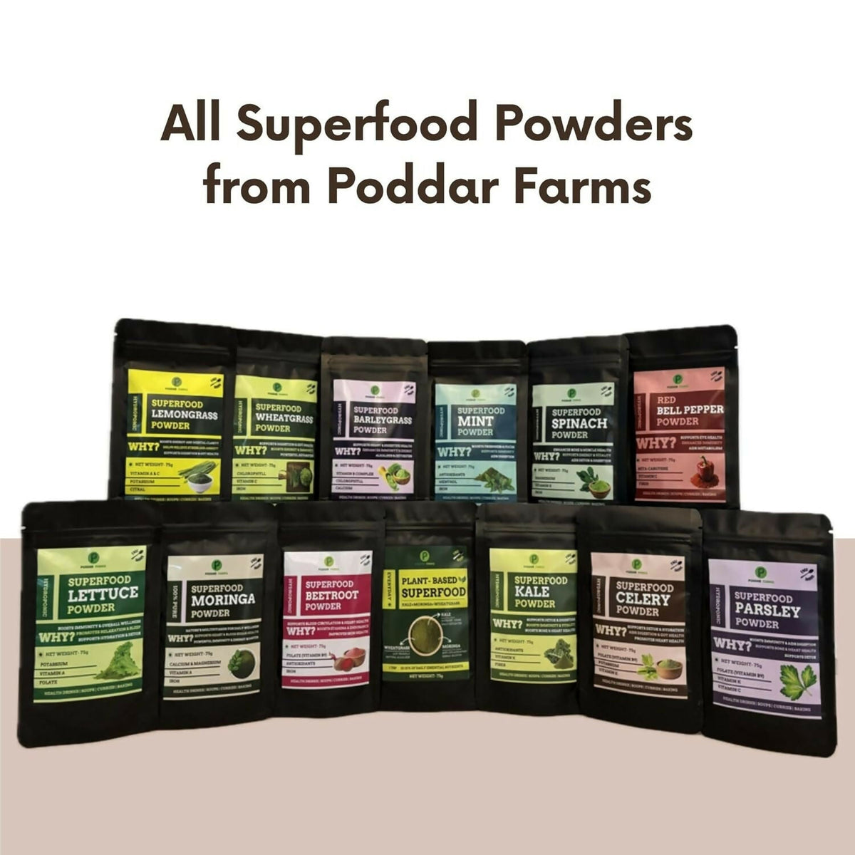Image 5 of Poddar Farms Premium Celery Powder, Green Superfood
