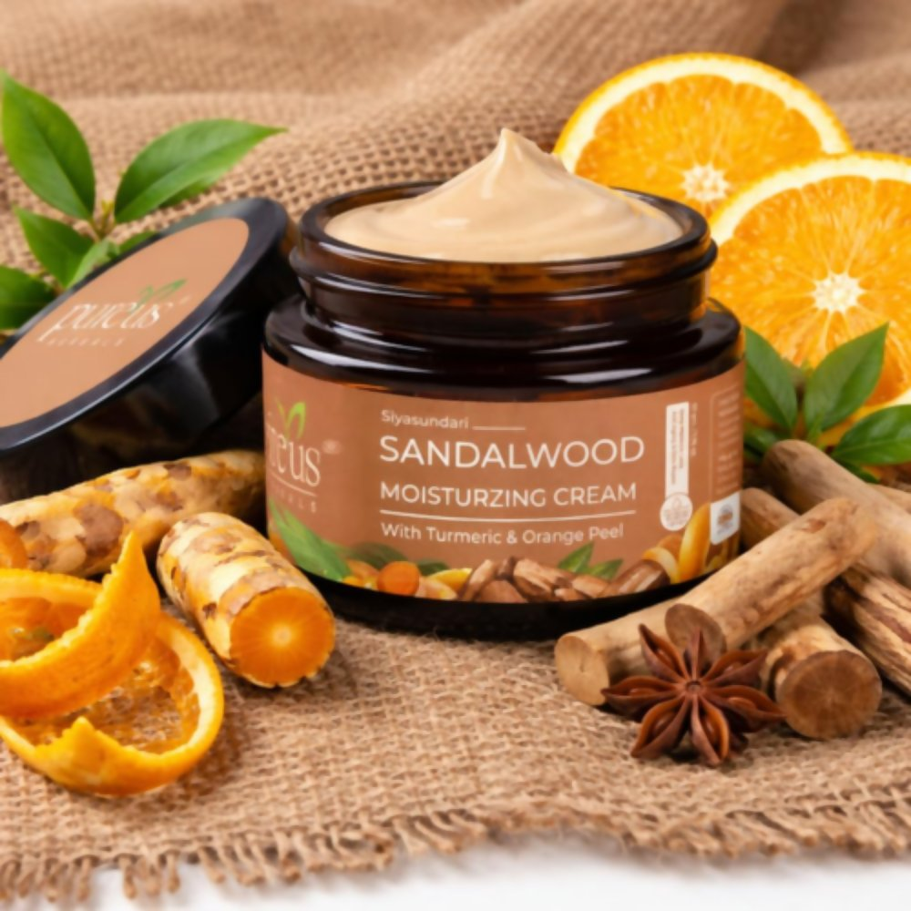 Image 1 of 50 gm / Pack of 1 for the product Pureus Herbals Siyasundari Sandalwood Cream