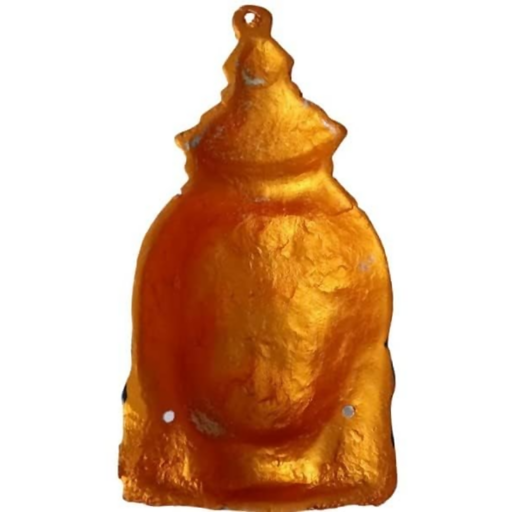 Image 2 of KGR Splash Metal Varalakshmi Doll Yellow Face for Varalakshmi Pooja and Nombu