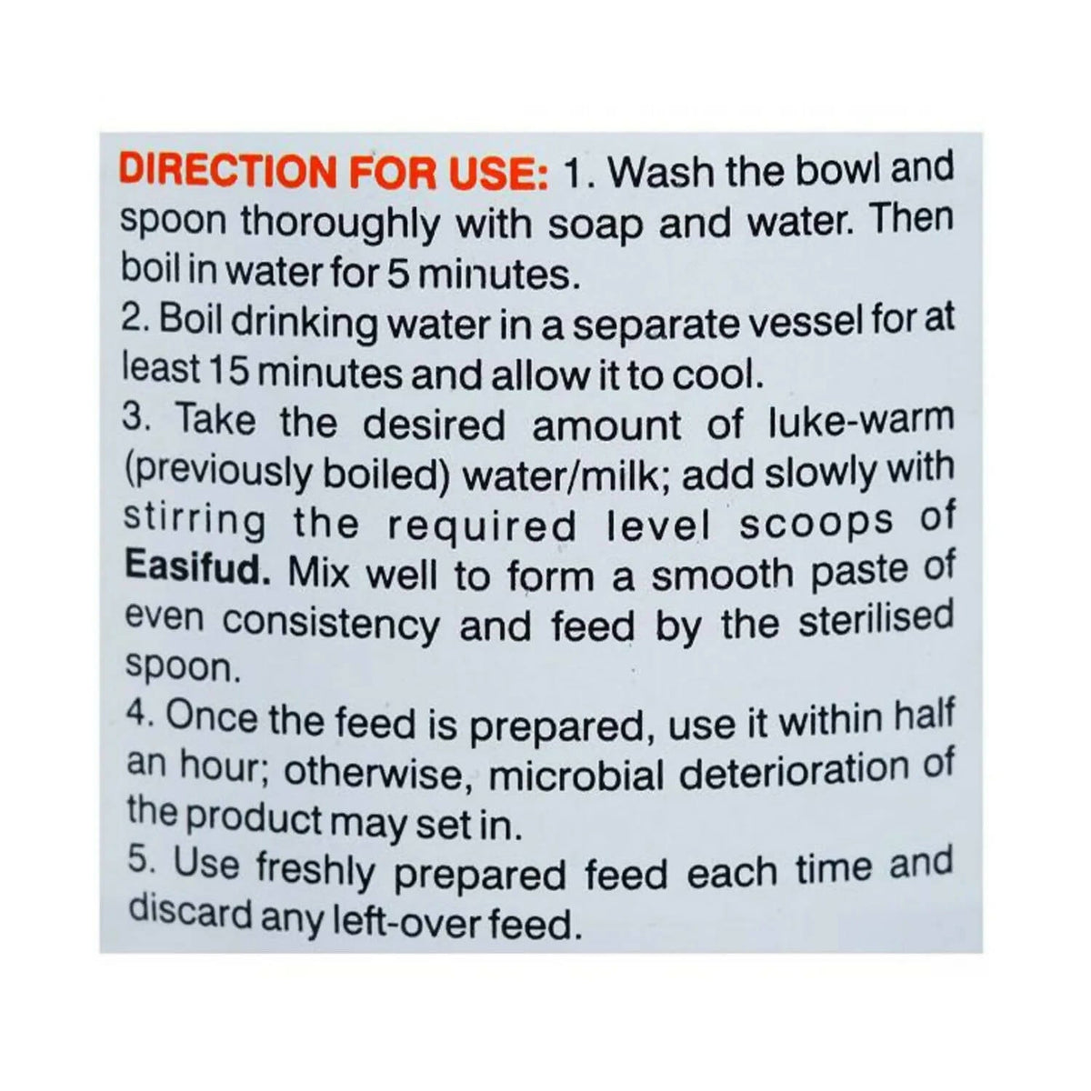Image 3 of Easifud Rice Baby Cereal
