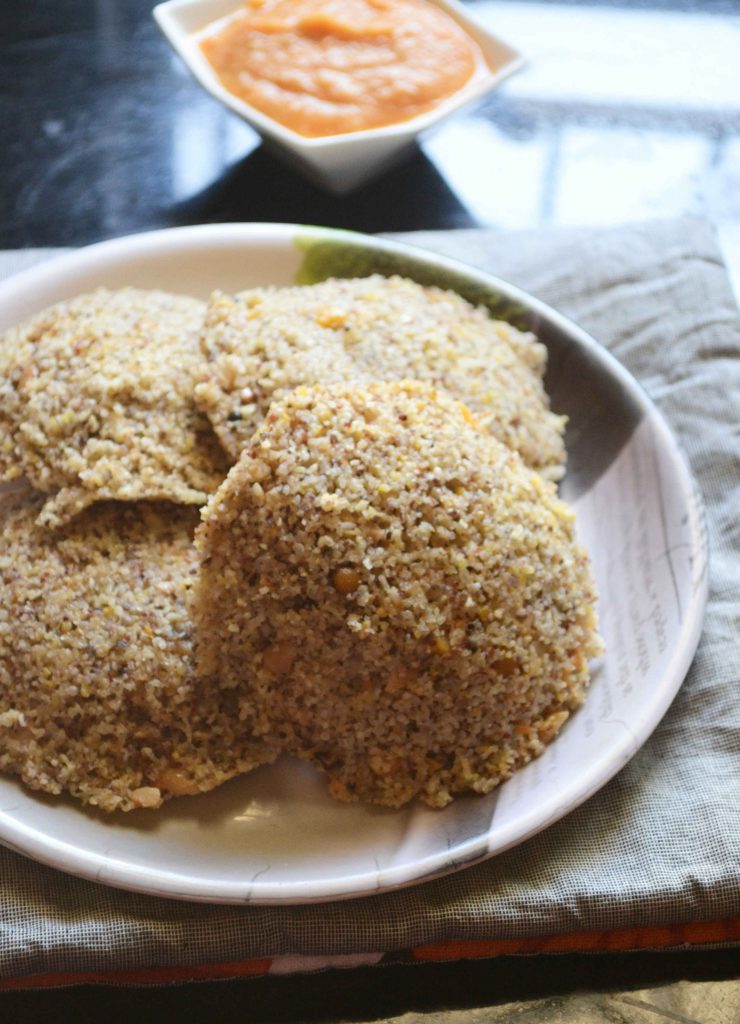 Image 1 of 1 kg / Pack of 1 for the product Tenali Ruchulu Organic Millet Idly Rawa