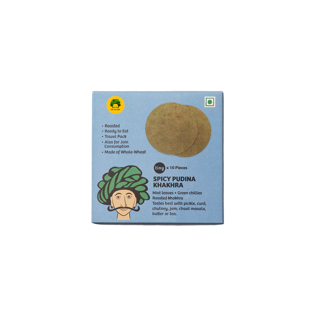 Image 3 of Gulabs Tiny Spicy Pudina Khakhra