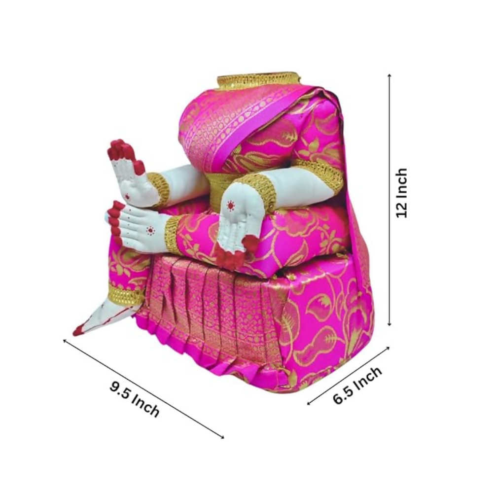 Image 3 of SRI YAGNAA - Decoartive Ammavari Doll - Pink