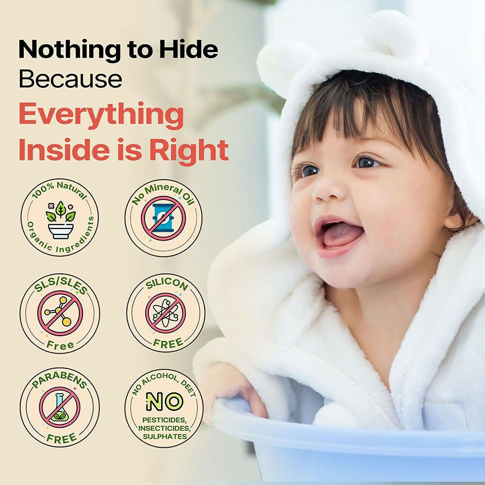 Image 10 of Herby Angel Ultra Gentle Body Cleanser for Babies and Kids