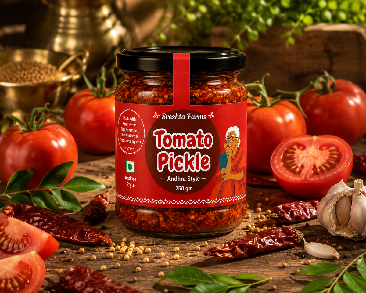 Image 7 of Sreshta Farms Tomato Pickle