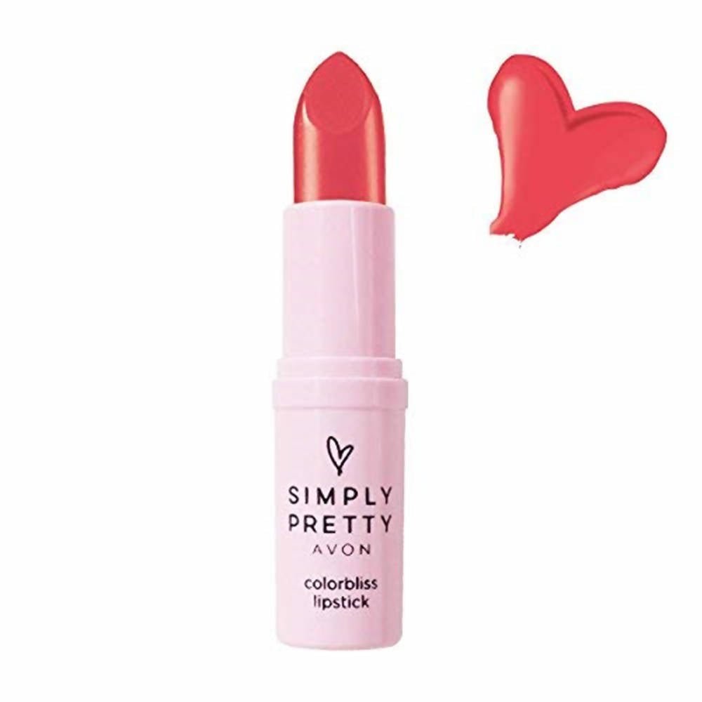 Image 1 of 4 gm / Pack of 1 for the product Avon Simply Pretty Colorbliss Lipstick - Cool Coral