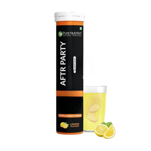 Image 1 of 10 tabs for the product Pure Nutrition Aftr Party Effervescent Tablets