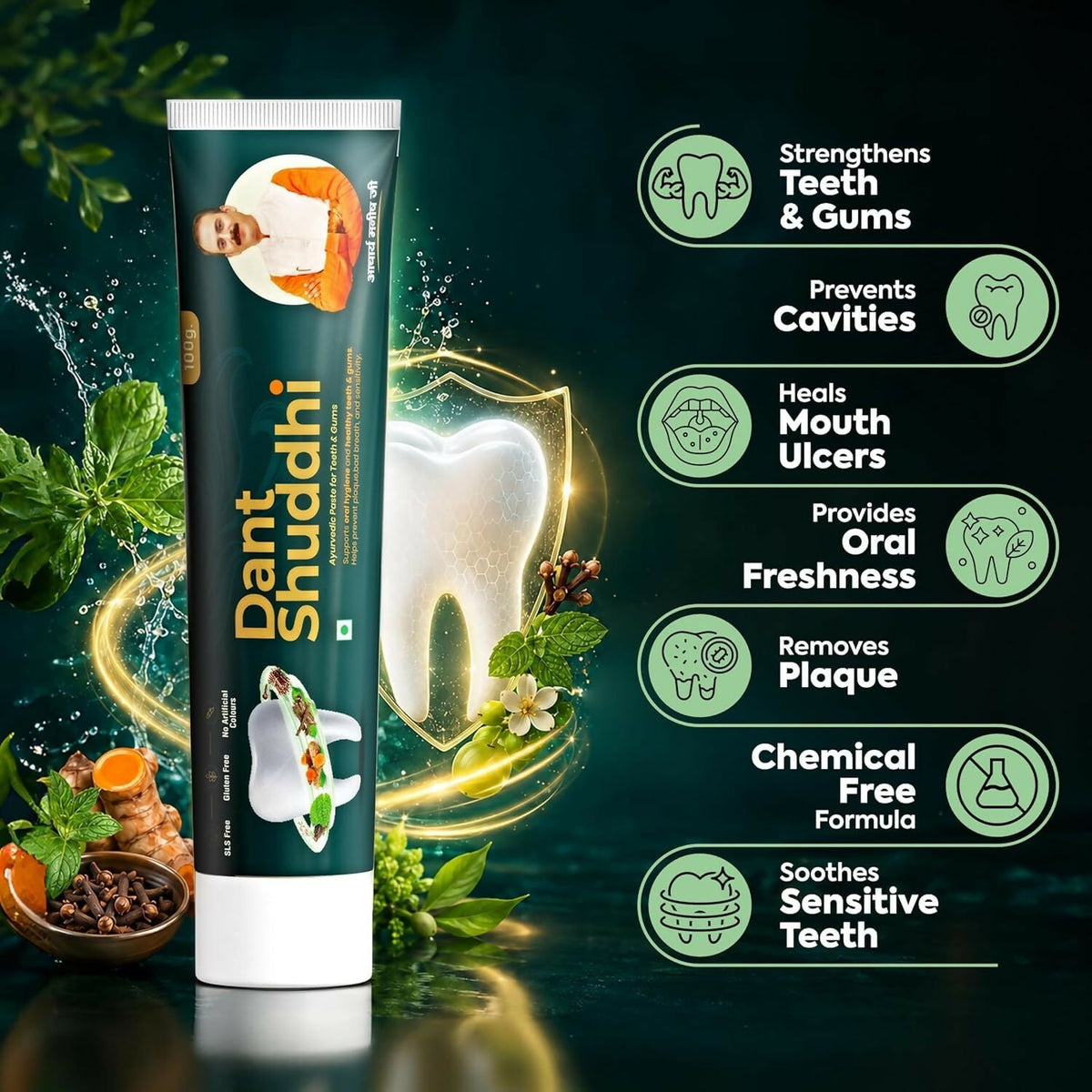 Image 6 of Jeena Sikho Dant Shuddhi Paste for Teeth & Gums