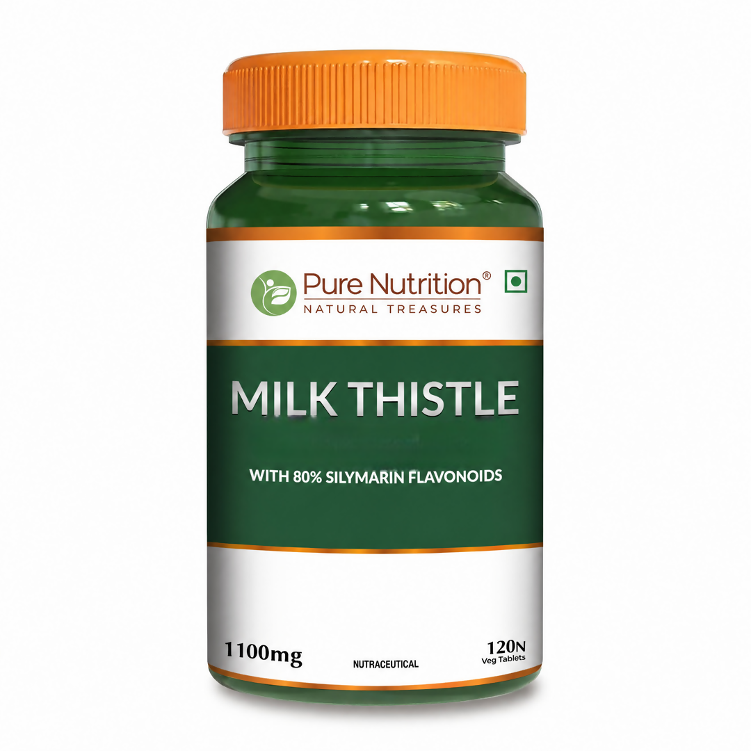 Image 1 of 120 tabs for the product Pure Nutrition Milk Thistle Tablets