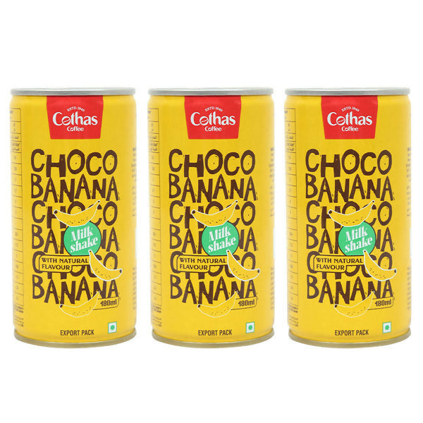Image 9 of 180 ml / Pack of 3 for the product Cothas Chocobanana Milkshake