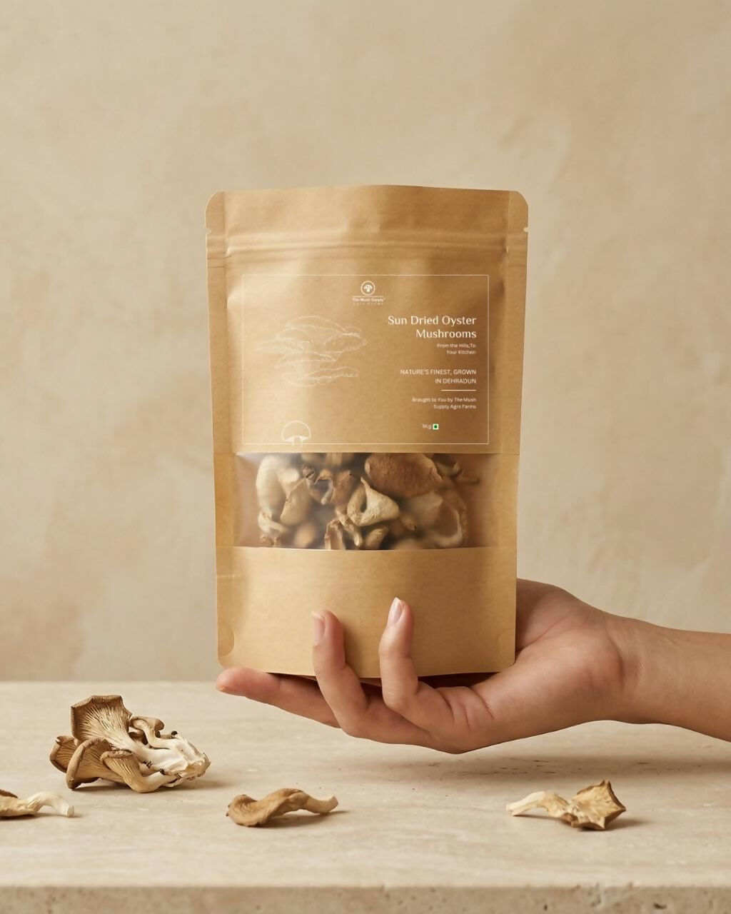 Image 2 of The Mush Supply Agro Farms Dried Oyster Mushrooms