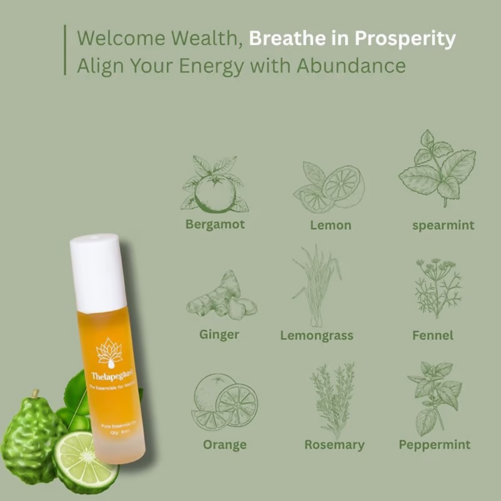 Image 9 of Thetapegaasi Prosperity Pure Essential Oil Roll-On