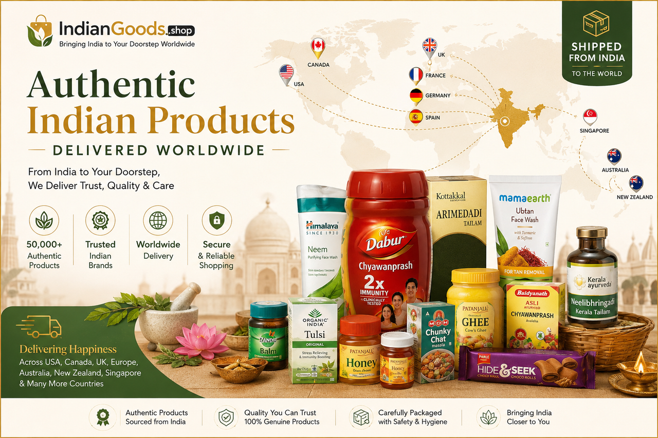 Original Indian Products, deliver to your door step world wide.