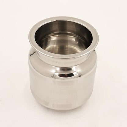 Image 3 of Spillbox Stainless Steel Lota|Kalash|Sombu|Theertha Sembu | Vessel |Jug | Karwachauth | Diwali | Mandir Wedding|Kamandal|Gangajal|Water Gangotri|Chambu 650ml