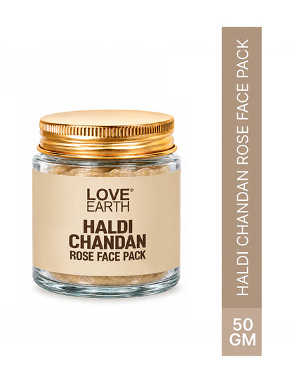 Image 2 of Love Earth Haldi Chandan Rose Face Pack