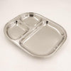 Image 1 of Pack of 1 for the product Spillbox Stainless Steel Tiffin Plate