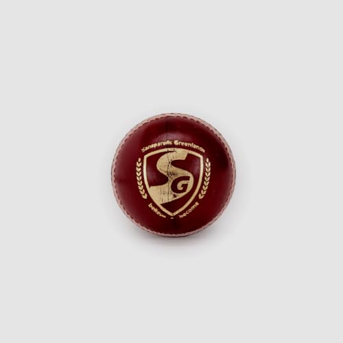Image 2 of SG Club Cricket Ball Leather Standard Size
