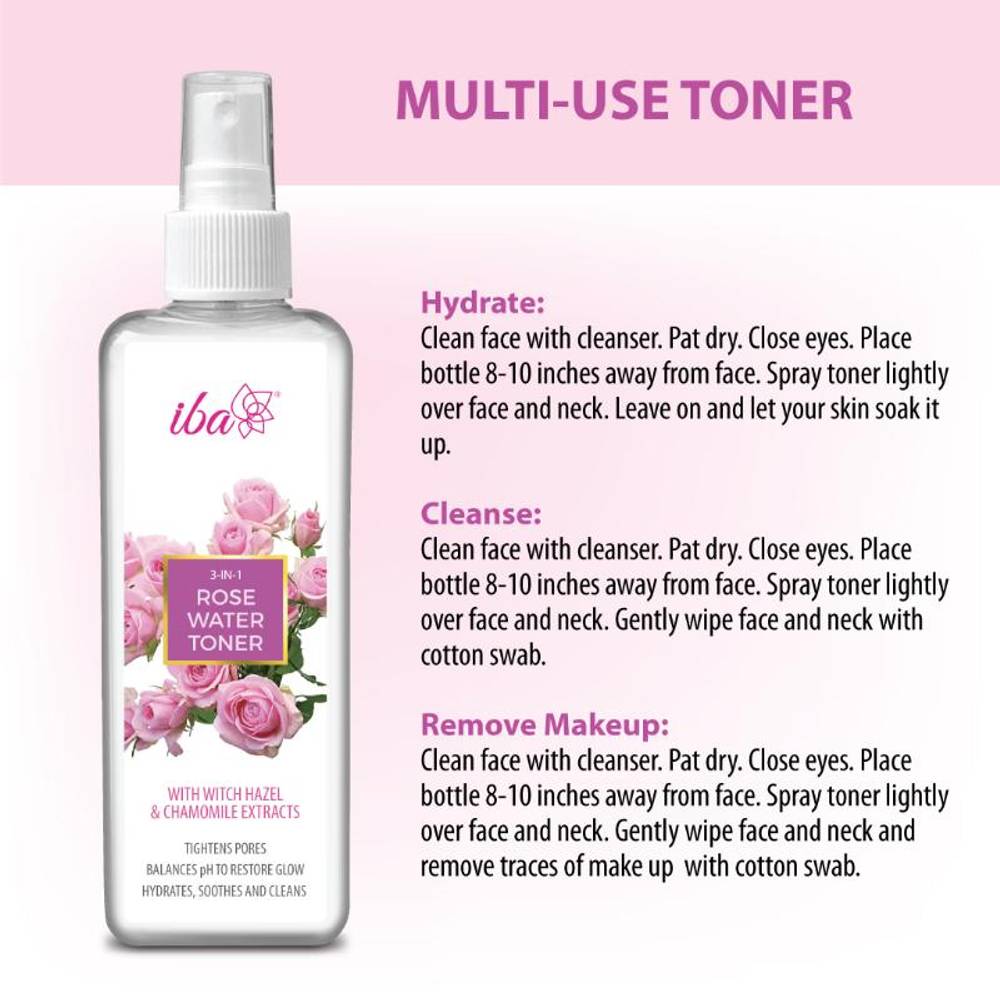 Image 3 of Iba 3-In-1 Rose Water Toner