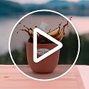 Image 2 of Mitti Cool Clay Cherry Cup Set 100 ml - Terracotta Kullad Tea Cups for Chai & Coffee