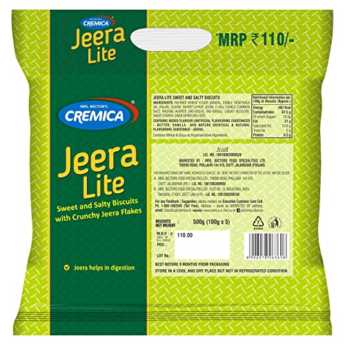 Image 2 of Cremica Jeera Biscuit 500 Gm Pouch