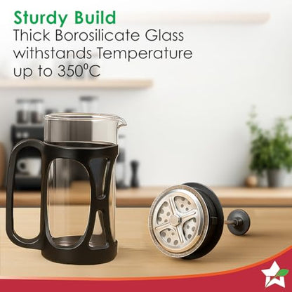 Image 7 of Wonderchef French Press Coffee Maker 600 ml