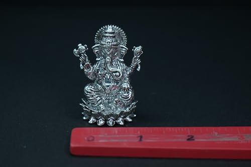Image 4 of Dista Silvers Antique Lotus Ganesh 100g