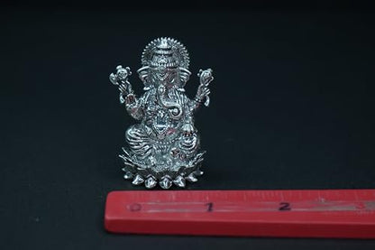 Image 4 of Dista Silvers Antique Lotus Ganesh 100g
