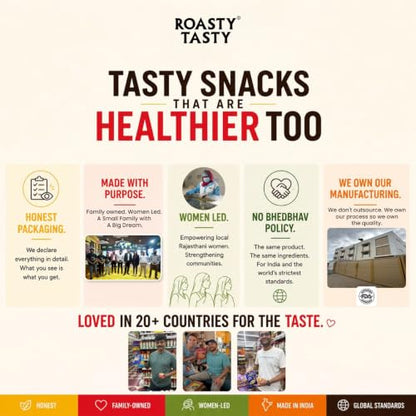 Image 6 of Roasty Tasty Falahari Mix Roasted Namkeen Snack 200G