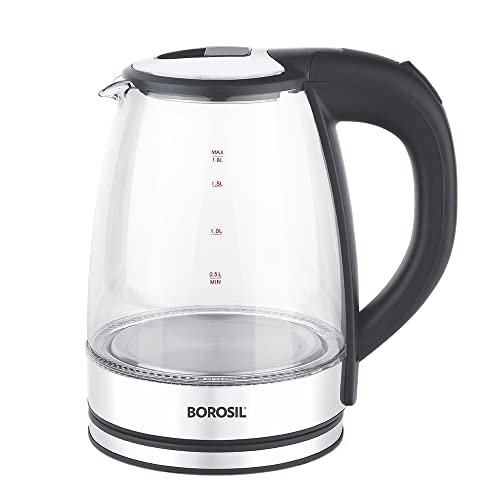 Image 3 of Borosil Electric Glass Kettle 1.8 L