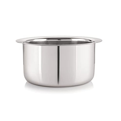 Image 3 of neelam Stainless Steel Laser Etching Flat Bottom Tope 1950 ml