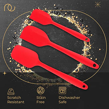 Image 12 of Frenchware Non-Stick Silicone Spatula Set
