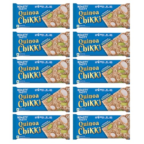 Image 5 of Roasty Tasty Quinoa Chikki Pack of 2 20 Pcs 15g each