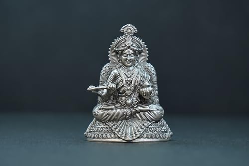 Image 2 of Dista Silvers Antique Annapurana Devi Big 34.70G