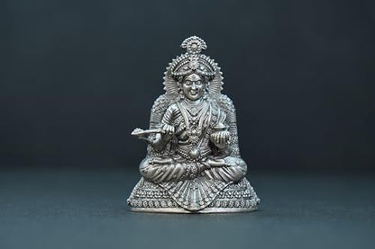 Image 2 of Dista Silvers Antique Annapurana Devi Big 34.70G