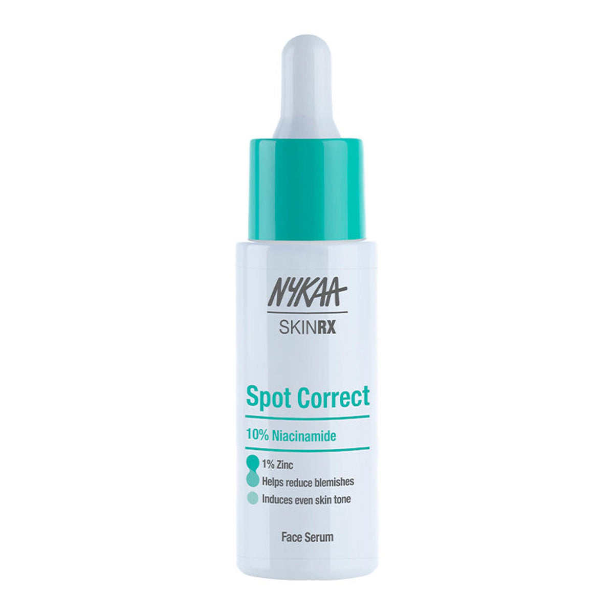 Image 12 of Nykaa SKINRX Spot Corrector with 10% Niacinamide + 1% Zinc Serum to Fade Dark Spots & Pigmentation