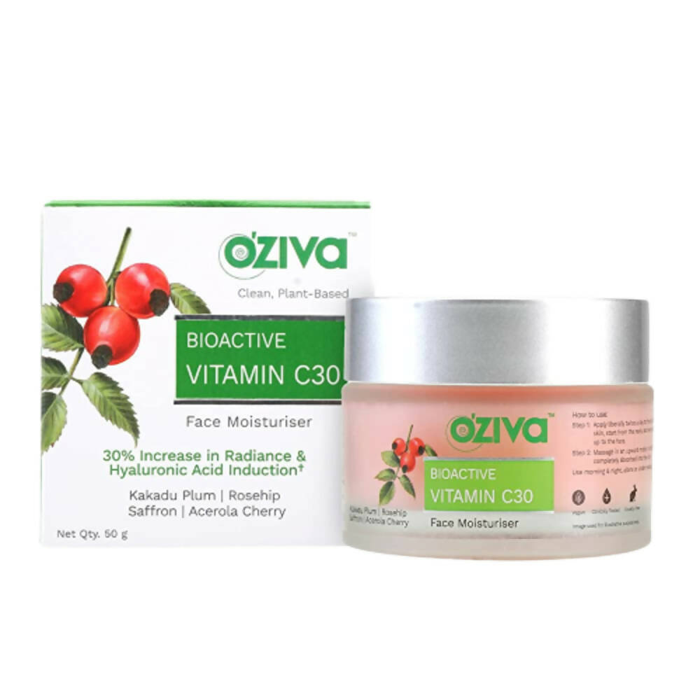 Image 1 of 50 gm / Pack of 1 for the product OZiva Bioactive Vitamin C30 Face Moisturiser