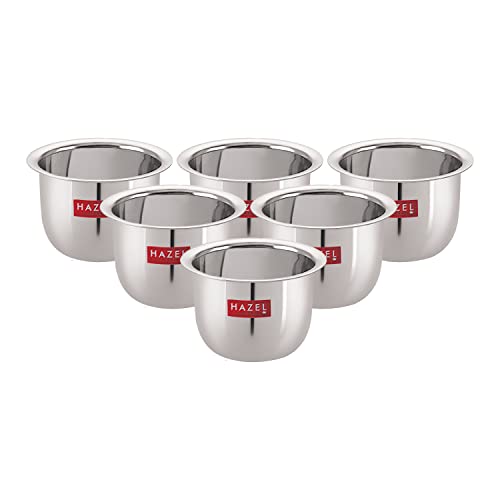 Image 7 of 6 / 100 ML (Short) for the product HAZEL Stainless Steel Mini Tea Glasses