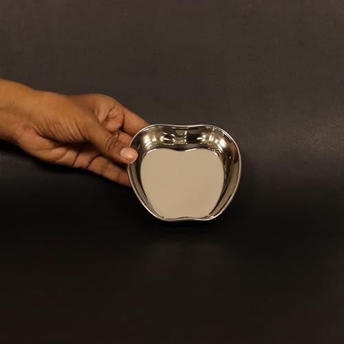 Image 6 of Spillbox Stainless Steel Halwa Plates