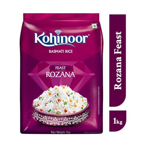 Image 4 of Kohinoor Feast Rozana Basmati Rice, Premium Long-Grain-1 kg